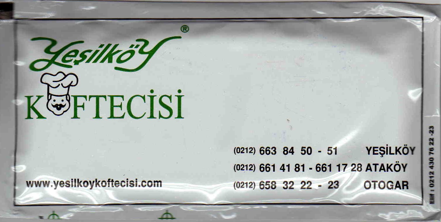0048 Yeşilköy Köftecisi - Yeşilköy